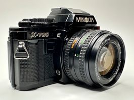 Revidierte & filmgetestete Minolta X-700 & MD 50mm 1,4