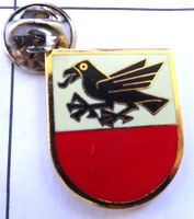 Pin Wappen VOGEL Rabe