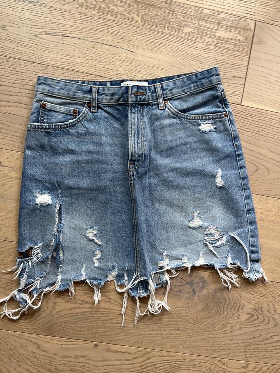 ZARA jeans rock M ripped style | Kaufen auf Ricardo