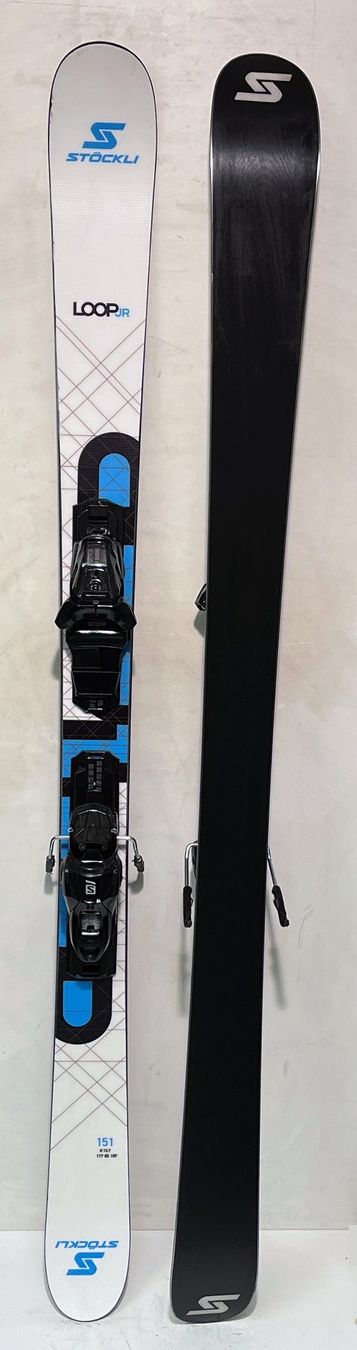 Stöckli Skis: Stöckli LOOP JR    151 cm; eine Saison gebraucht mit Holzker – Gebraucht aus Brüttisellen von SkiverkaufStepan 1