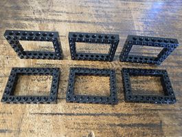 lego 32532 lot de 6 pièces Black Technic, Brick 6 x 8