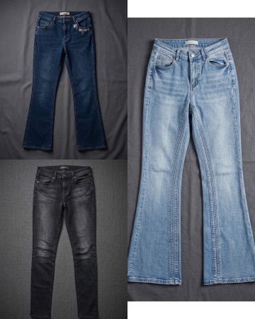3 Jean femme taille 36