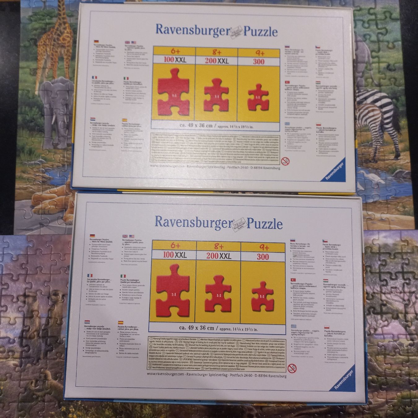 Ravensburger Puzzle: Ravensburger Puzzle 2 × 200 pièces . – Nuovo (secondo la descrizione) da Dompierre FR venduto da fat_xth5 7
