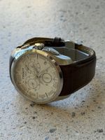 Schöne Tissot Couturier Chronograph mit Lederband