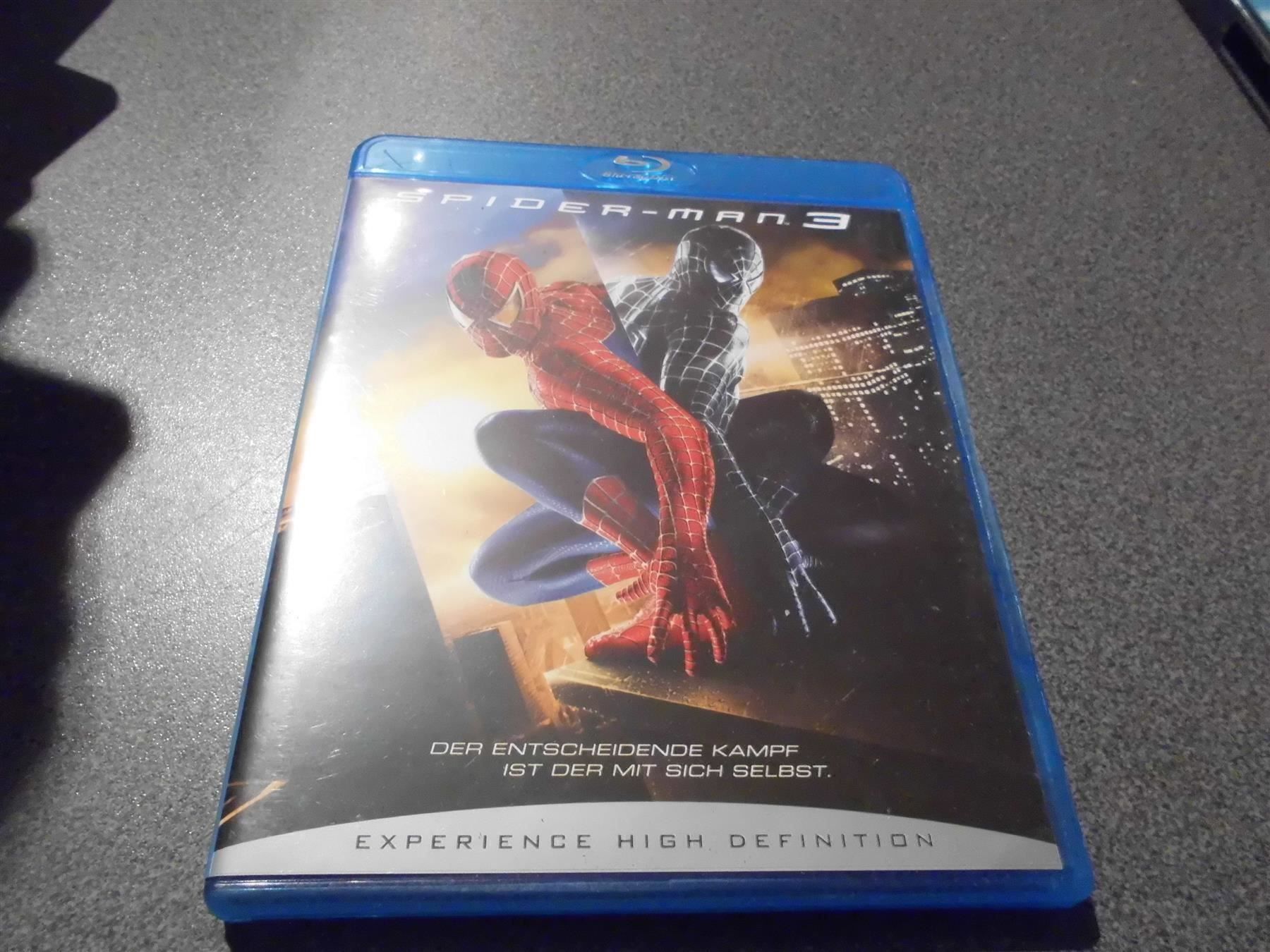Tutti i DVDs: Blu-ray Spider-Man 3 – Usato da Zürich venduto da abraxas1291