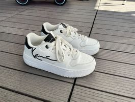 Karl Kani Schuhe Sneaker Gr. 38 Weiss Top Zustand!