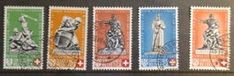 Lote sellos Suiza 1940 National Féte Day
