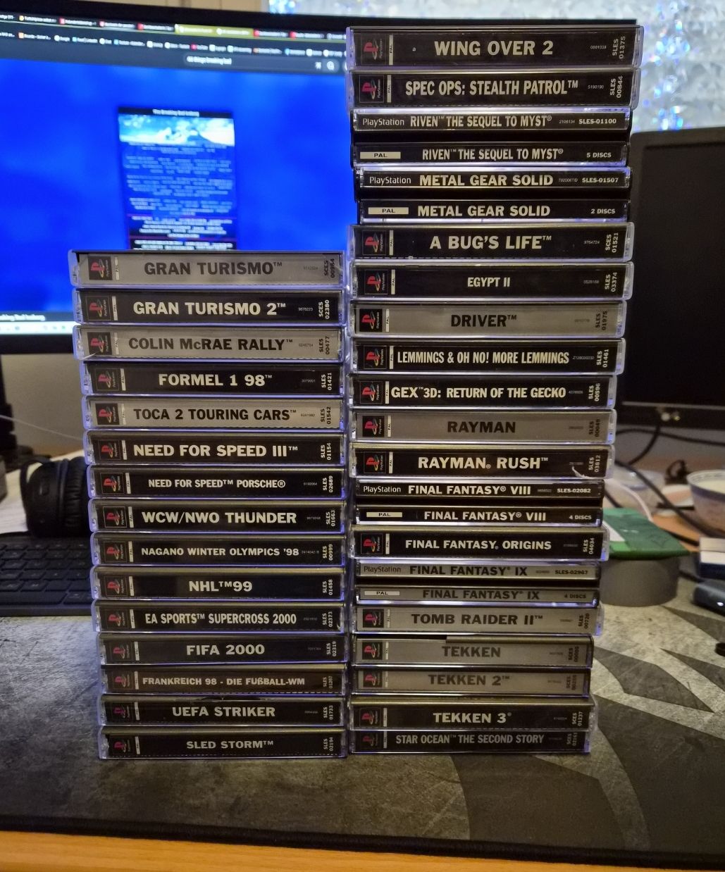 Sony Konsolen: Sony PSone Konsole mit Controller und 35+ Spielen – Gebraucht aus Baar von SKralj96 1