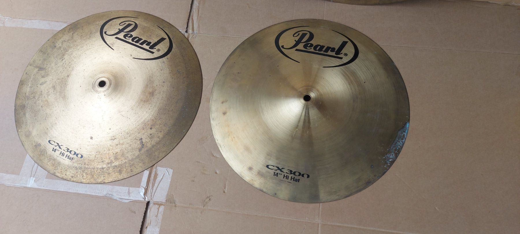 Strumenti musicali: Becken Set Pearl CX-300  20", 16", 14" – Usato da Glattbrugg venduto da Swissmusik 1