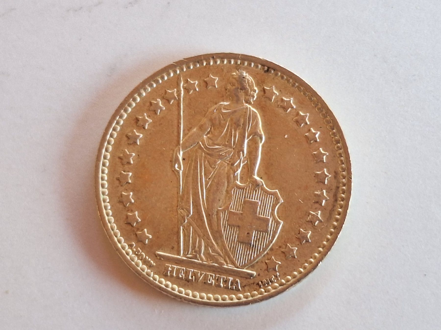 Tutti le monete: 1 FRANKEN 1958 SILBER – Usato da Huttwil venduto da Kunterbuntli 1