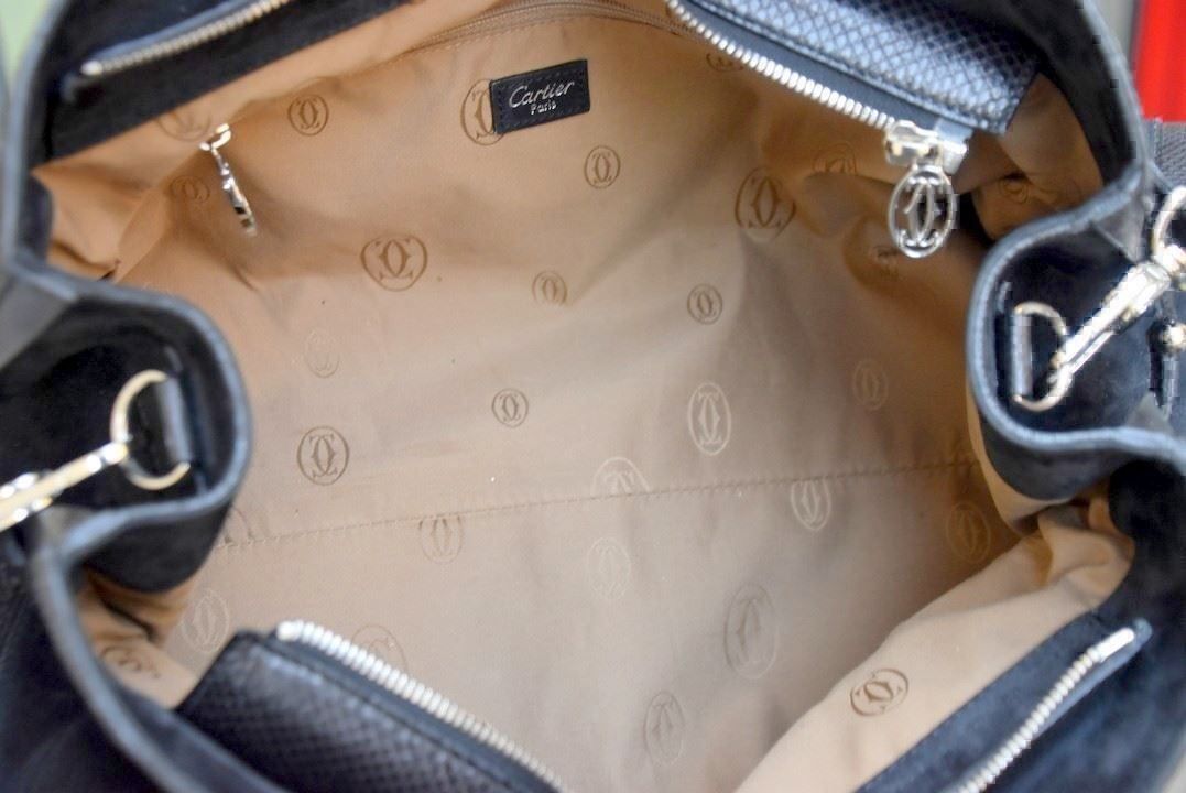 Cartier Borse da donna: Tasche / Sac Cartier nubuck, suède – Usato da Collonges venduto da Auganien 9