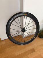 Vorderrad Mavic Ksyrium Carbon mit Reifen, defekt