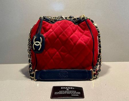 Chanel Vintage chiusura a coulisse (drawstring bucket bag)