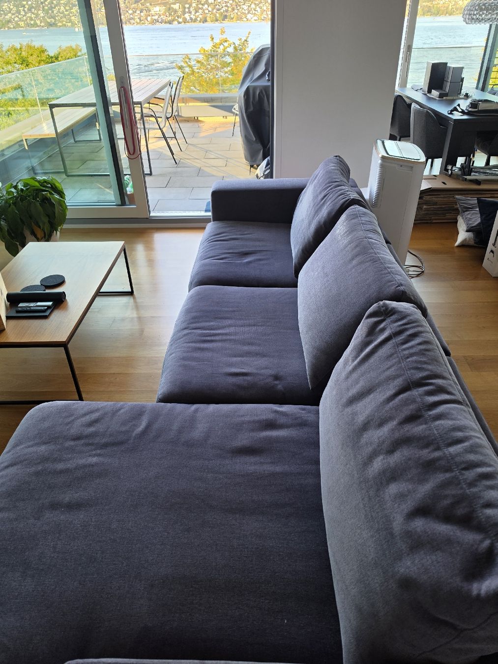 Sofas: Ecksofa grau (2 Teile) – Gebraucht aus Thalwil von Chris23 1
