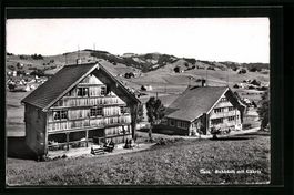AK Gais, Ruhhüsli mit Gäbris, 1954