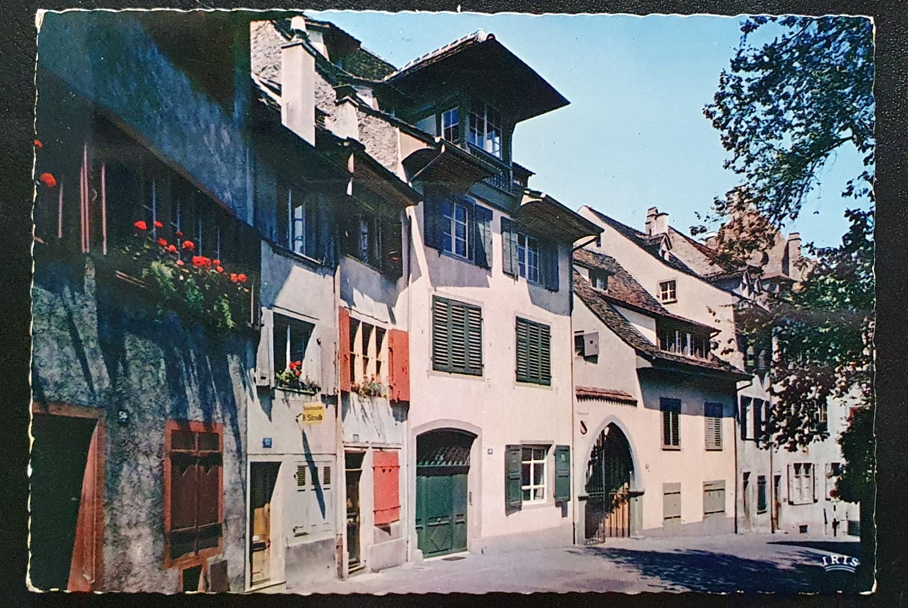 Cartoline postali: Basel 1975 - Petersgasse – Usato da Kreuzlingen venduto da Rschweiz1