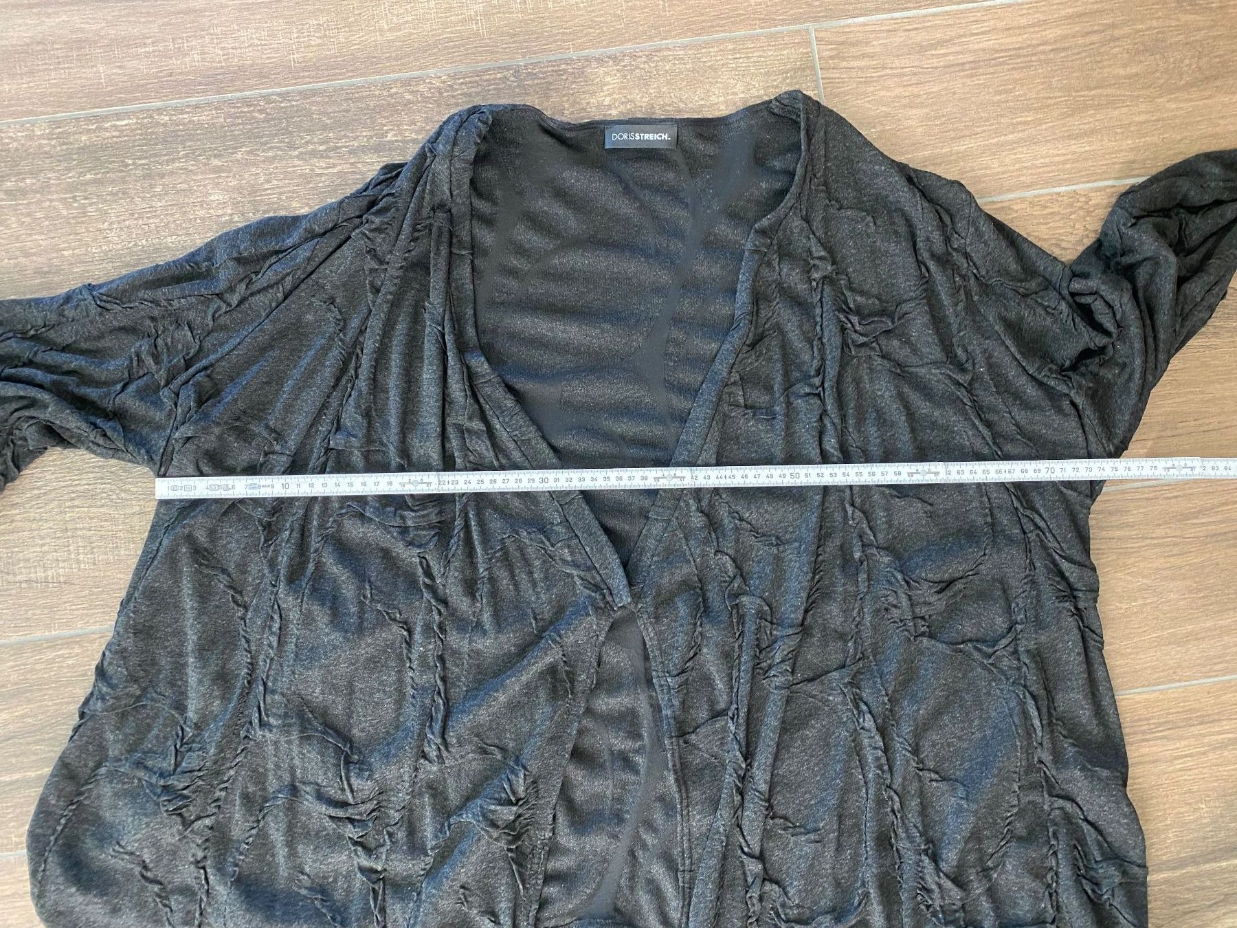 Doris Streich Giacche: Doris Streich Strickjacke grau Gr. 52 – Usato da Arlesheim venduto da san_w9vr 3
