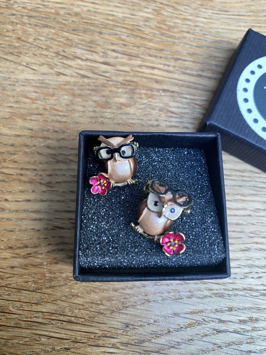 Ohrringe & -stecker: Suesse Ohrstecker Eule mit Brille, Modeschmuck, Neuwertig – Gebraucht aus Thalwil von Alice015