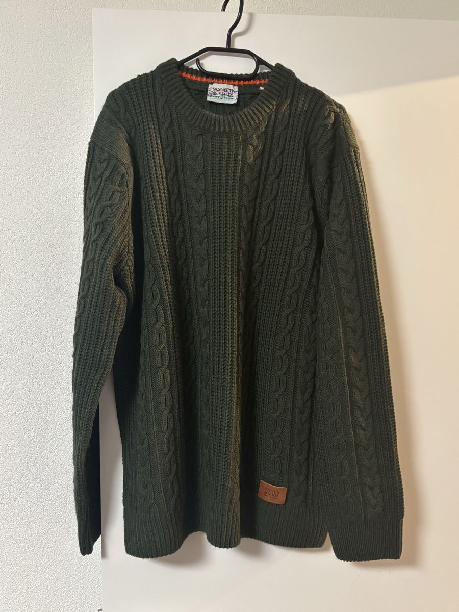 Maglioni & Felpe: Scotch&Soda Strickpullover, XXL, grün – Usato da Niederwangen BE venduto da V.Fernandes