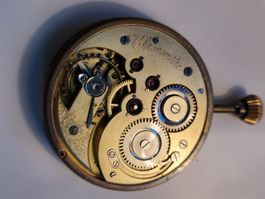 Chronometer Taschenuhr Uhrwerk funktionsfähig!