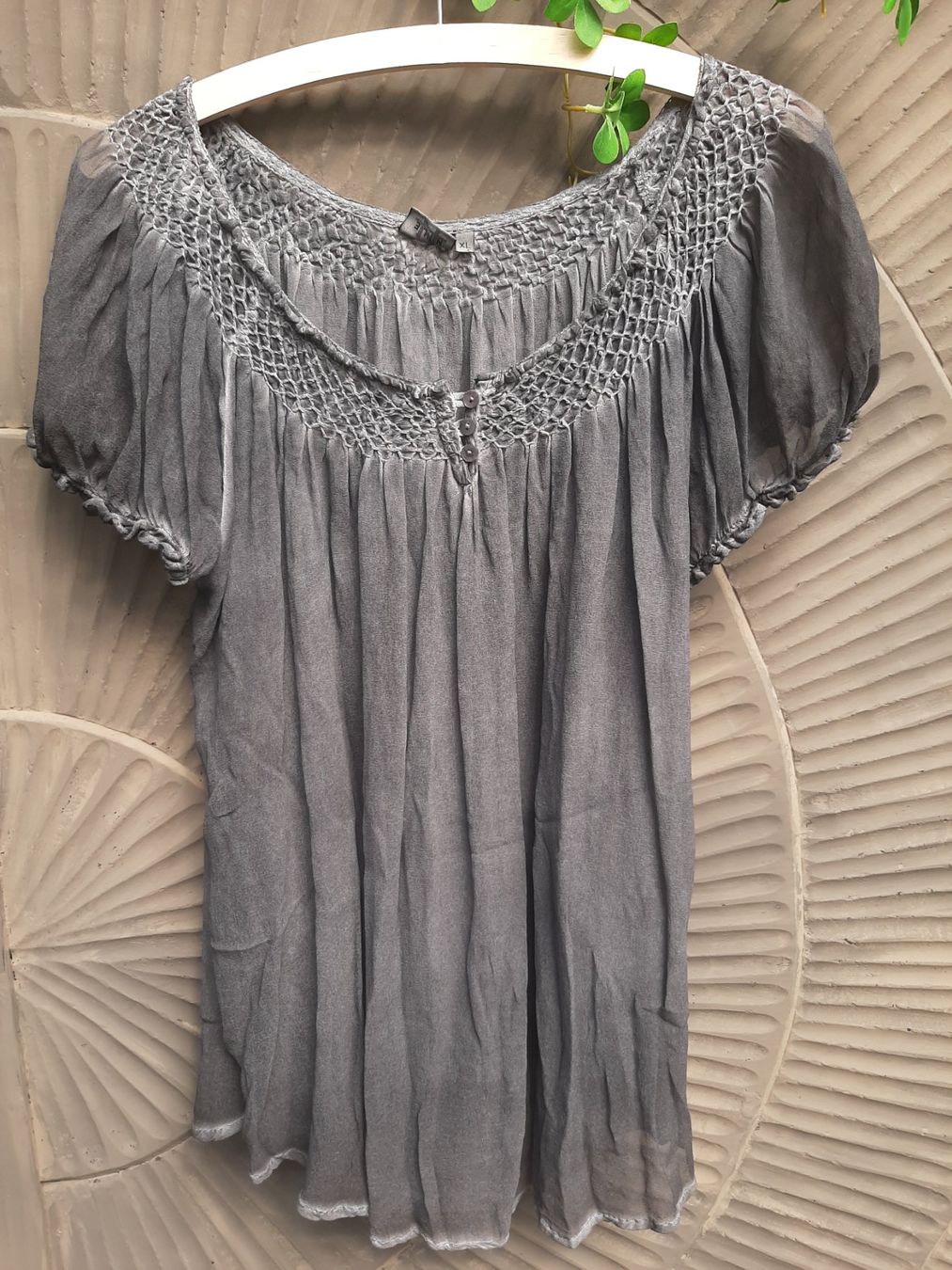 Nile Camicette: Nile Seidenbluse XL – Usato da Bern venduto da Preloved_NILE_4.Sale 1