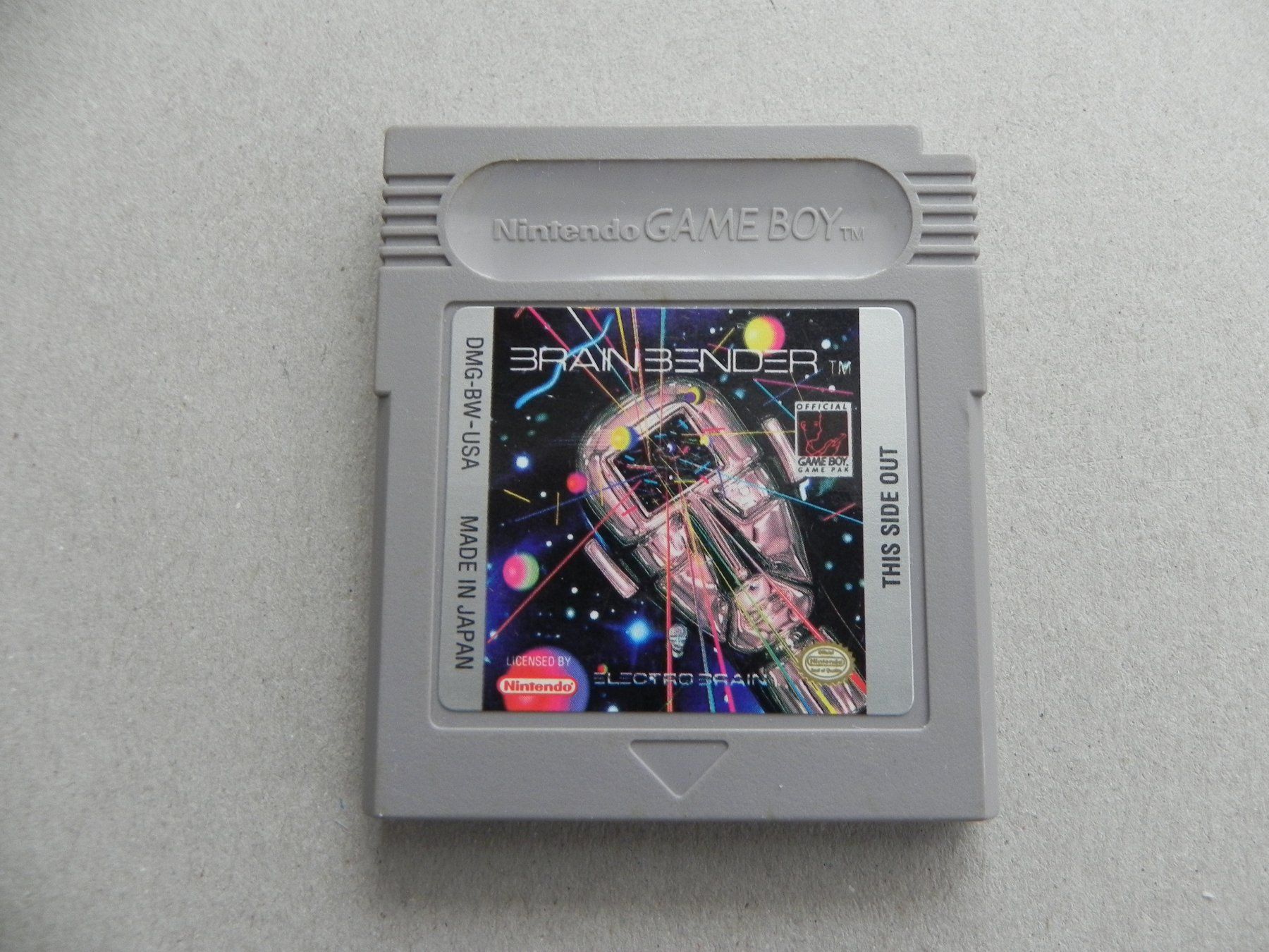 Nintendo Spiele: Nintendo Gameboy Game Boy Spiel Brain Bender – Gebraucht aus Siebnen von krimsie