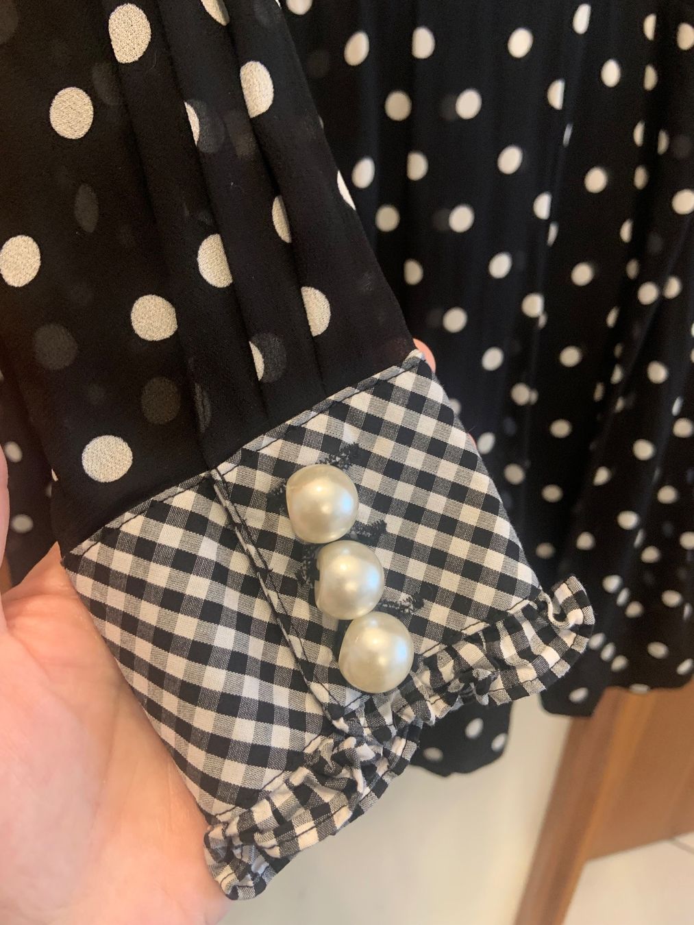 Vestiti: Pregiato abito CUSTOMMADE a pois – Usato da Grono venduto da tes_6t5v 1