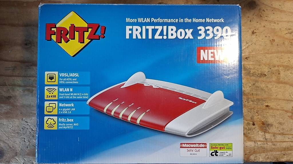 Modem & Router: FRITZ Box 3390 – Usato da Mägenwil venduto da Fiesta51