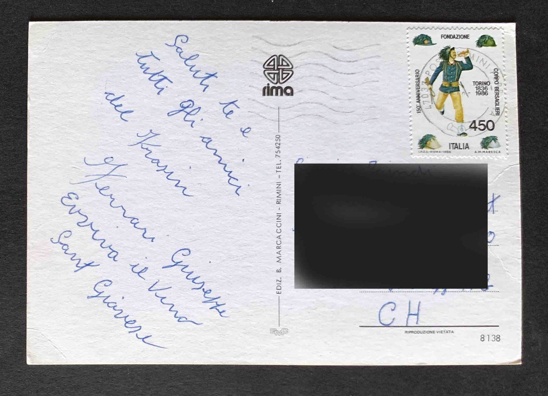 Cartoline postali: Erotik AK Rimini – Usato da Goldau venduto da artelier1 1