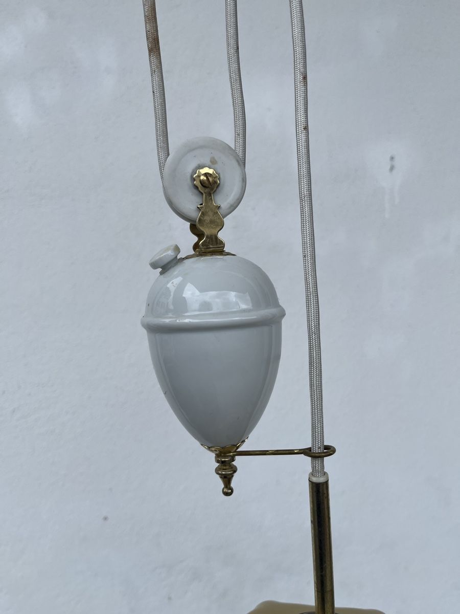 Lampade: Vintage Hängezuglampe Jugendstil – Usato da Bern venduto da fotolog111 1