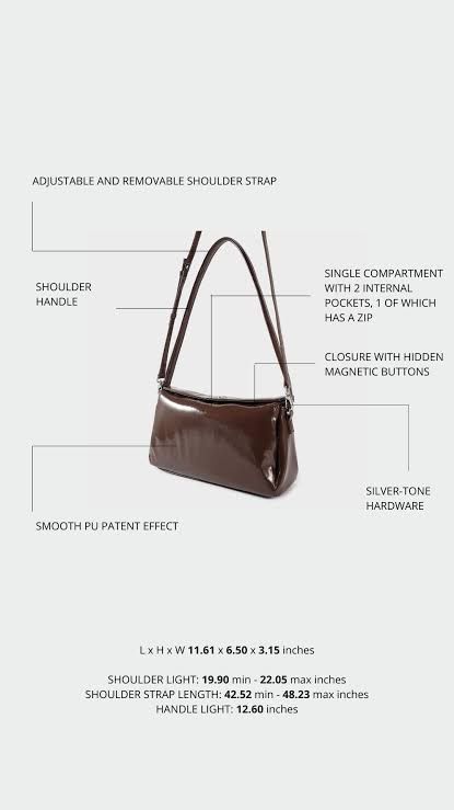 Borse da donna: Vendo borsa blu in vernice – Nuovo e nell'imballaggio originale da Brione s. Minusio venduto da Je_Jey 3