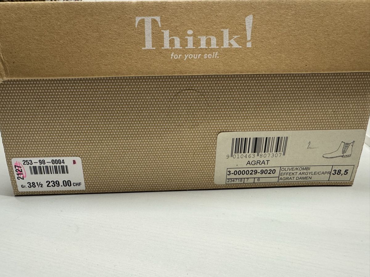 Think Damenschuhe: Think! Bottines multicolore T 38.5 - Chic! – Neu und originalverpackt aus Brügg BE von Goob 9