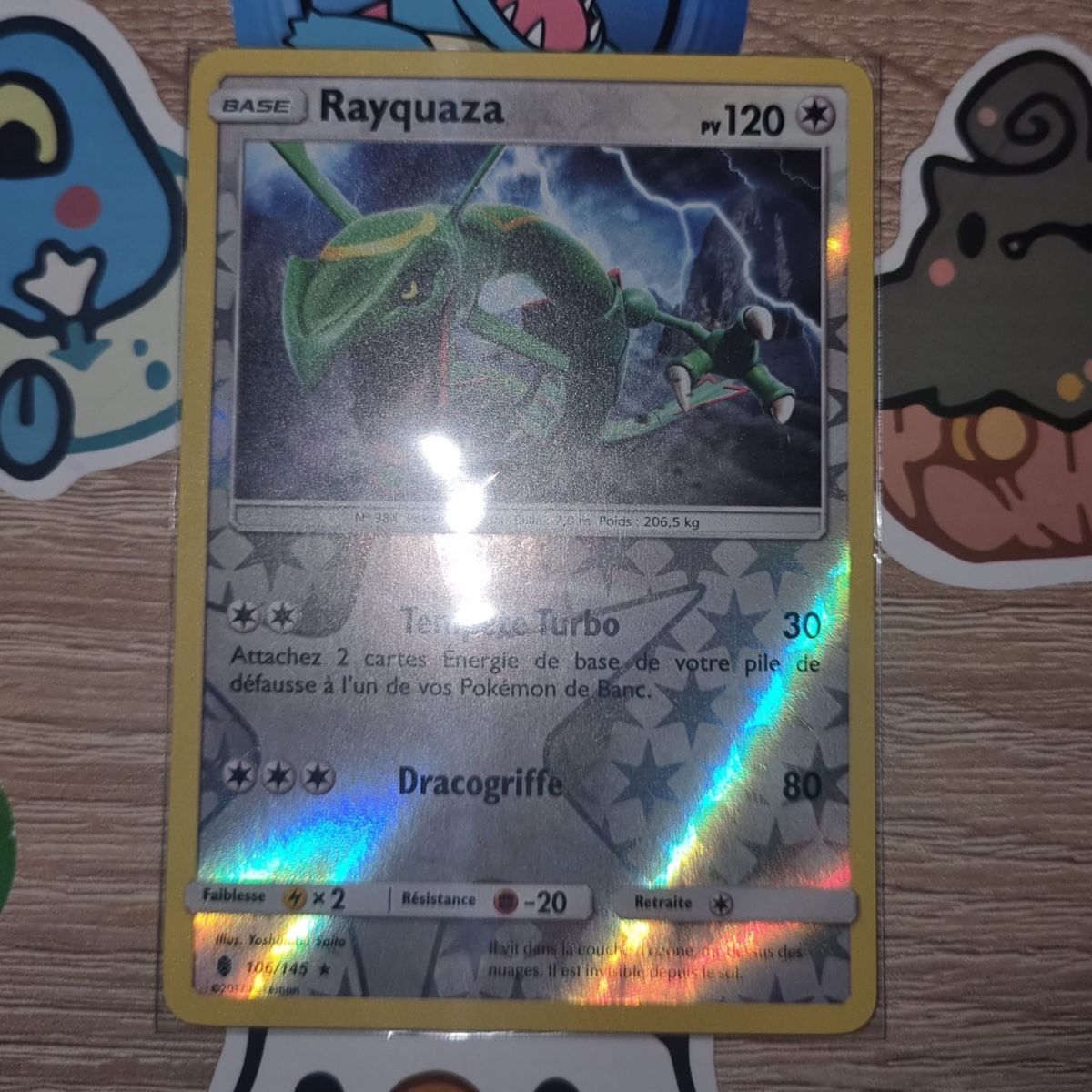 Pokémon Carte collezionabili: Rayquaza reverse Gardien Ascendants  – Usato da St-Maurice venduto da Whatty 1