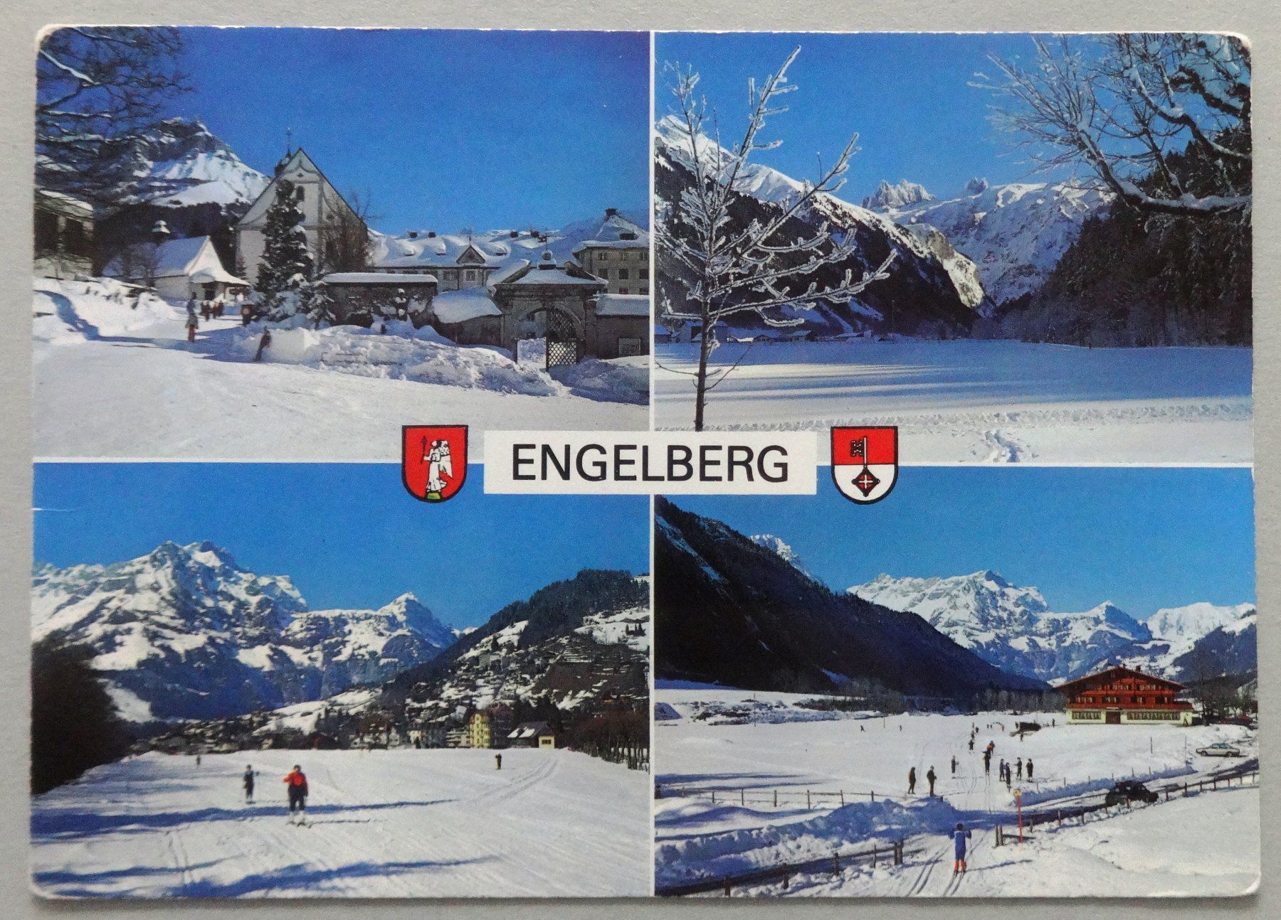 Cartoline postali: Engelberg 1050-3200 m ü.M. – Usato da Fétigny venduto da Billy2miny