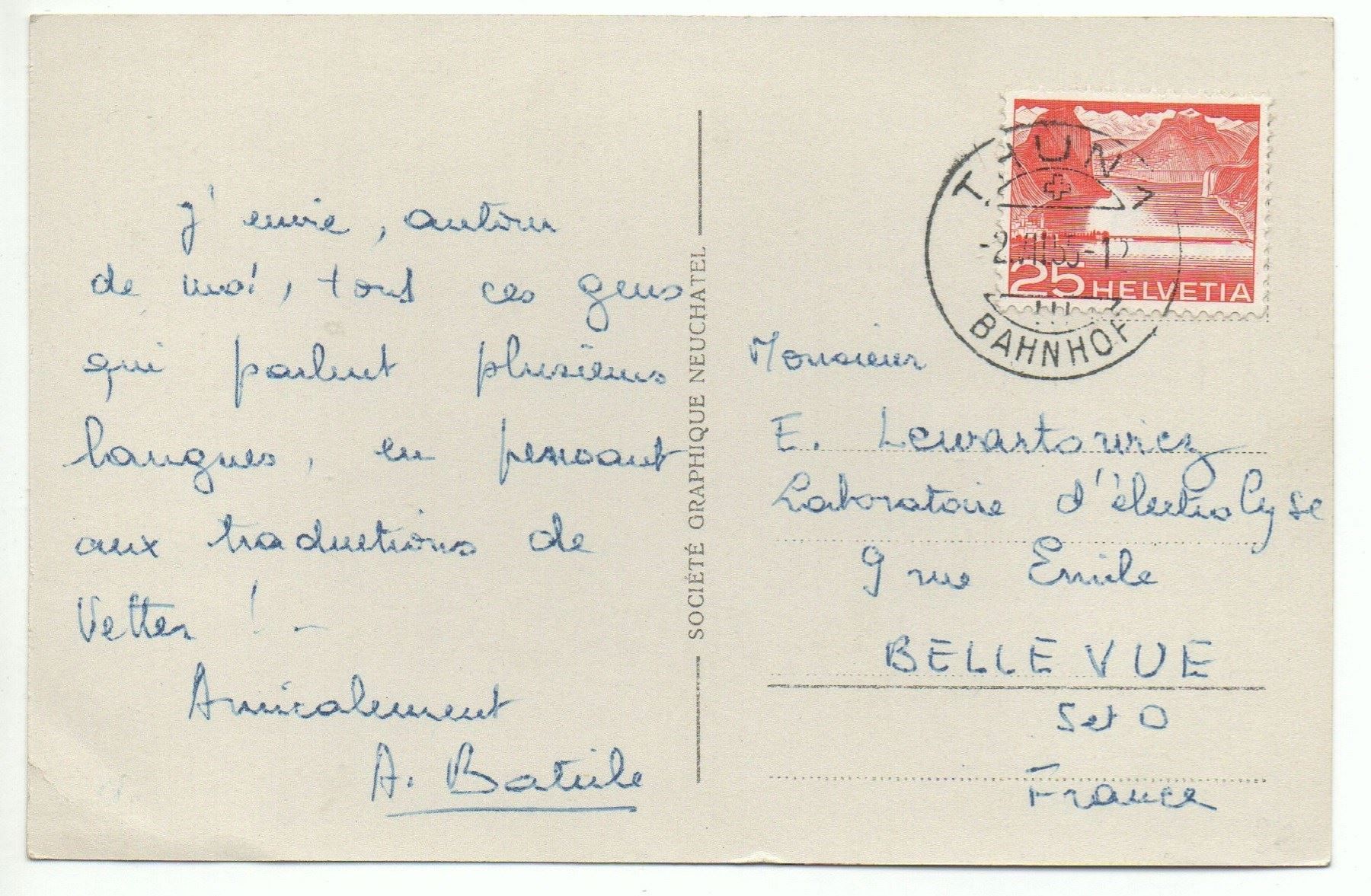 Cartoline postali: THUN Die Kirche – Usato da Jona venduto da philajona 1