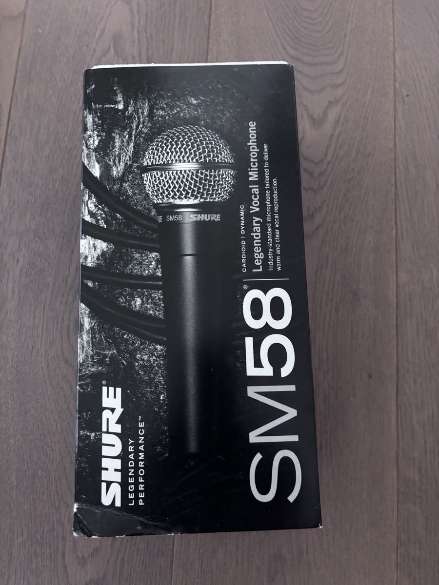 Shure Microfoni: SHURE SM58 Mikrofon mit Kabel neuwertig – Usato da Zürich venduto da Planetmax