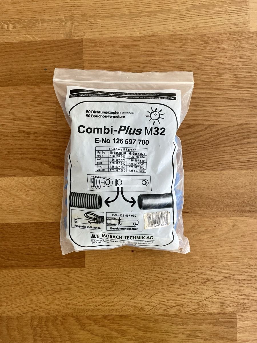 Sanitari: Combi-Plus M32 Dichtungsstopfen Set Neu – Nuovo e nell'imballaggio originale da Reinach BL venduto da SchnaeppchenScout 1