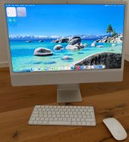 iMac 24 Zoll, 2021 silber / M1 / 16 GB / 512 GB SSD / Tahoe