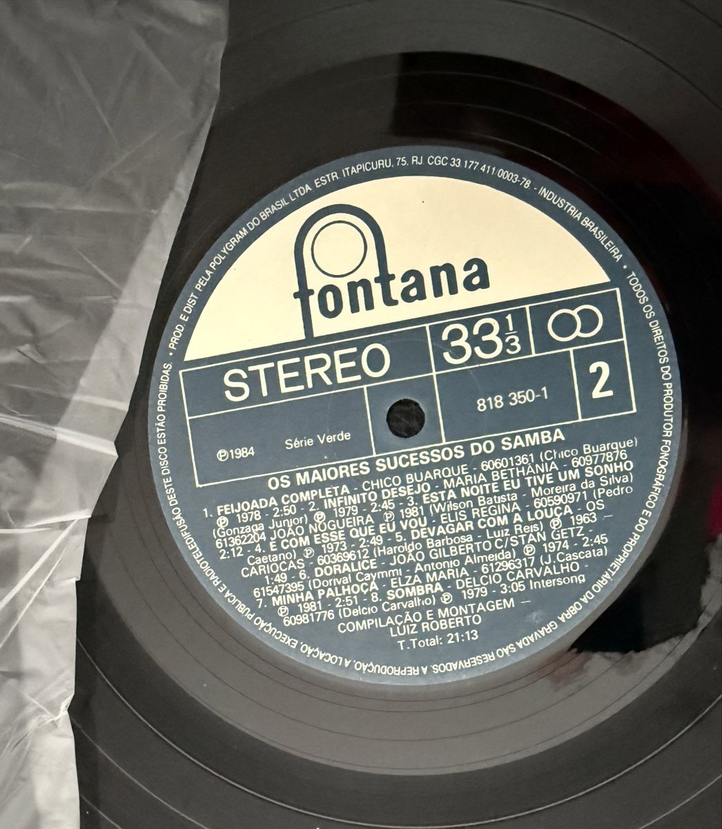 Dischi in vinile: Os Maiores Sucessos Do Samba Schallplatte – Usato da Goldach venduto da Messerguru 5