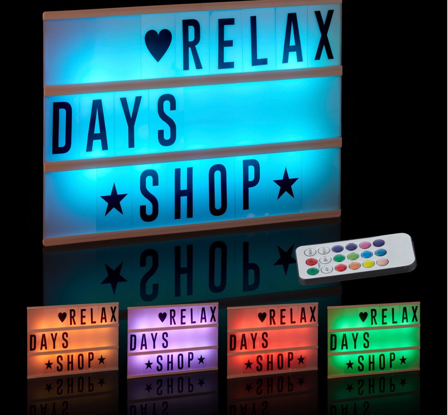 Tutte le decorazioni: Lightbox mit Farbwechsel – Nuovo e nell'imballaggio originale da Bülach venduto da RockBottomOffTheRamp