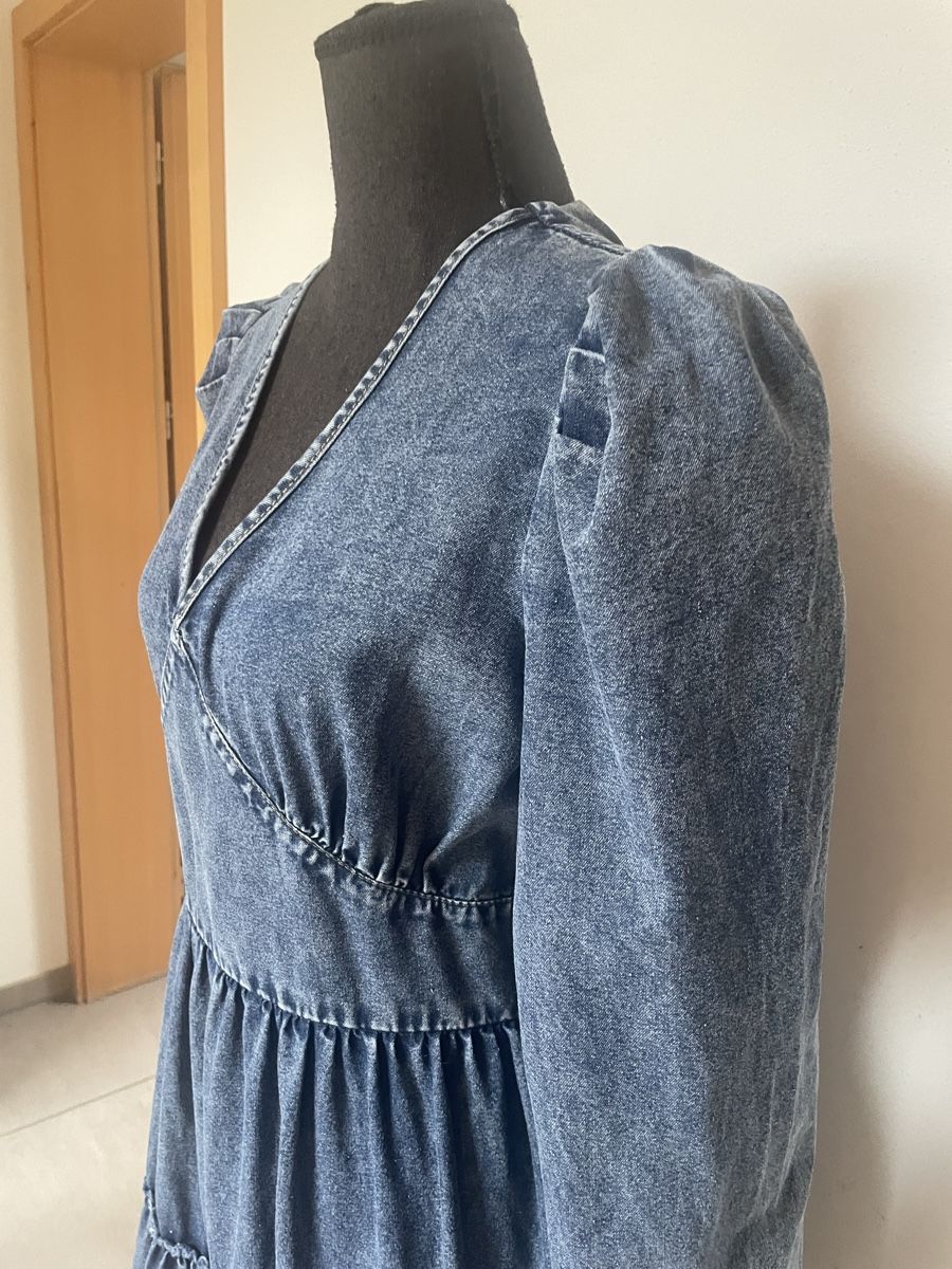 Vestiti: Boho Maxikleid aus Denim – Nuovo (secondo la descrizione) da Sigriswil venduto da ck56 4