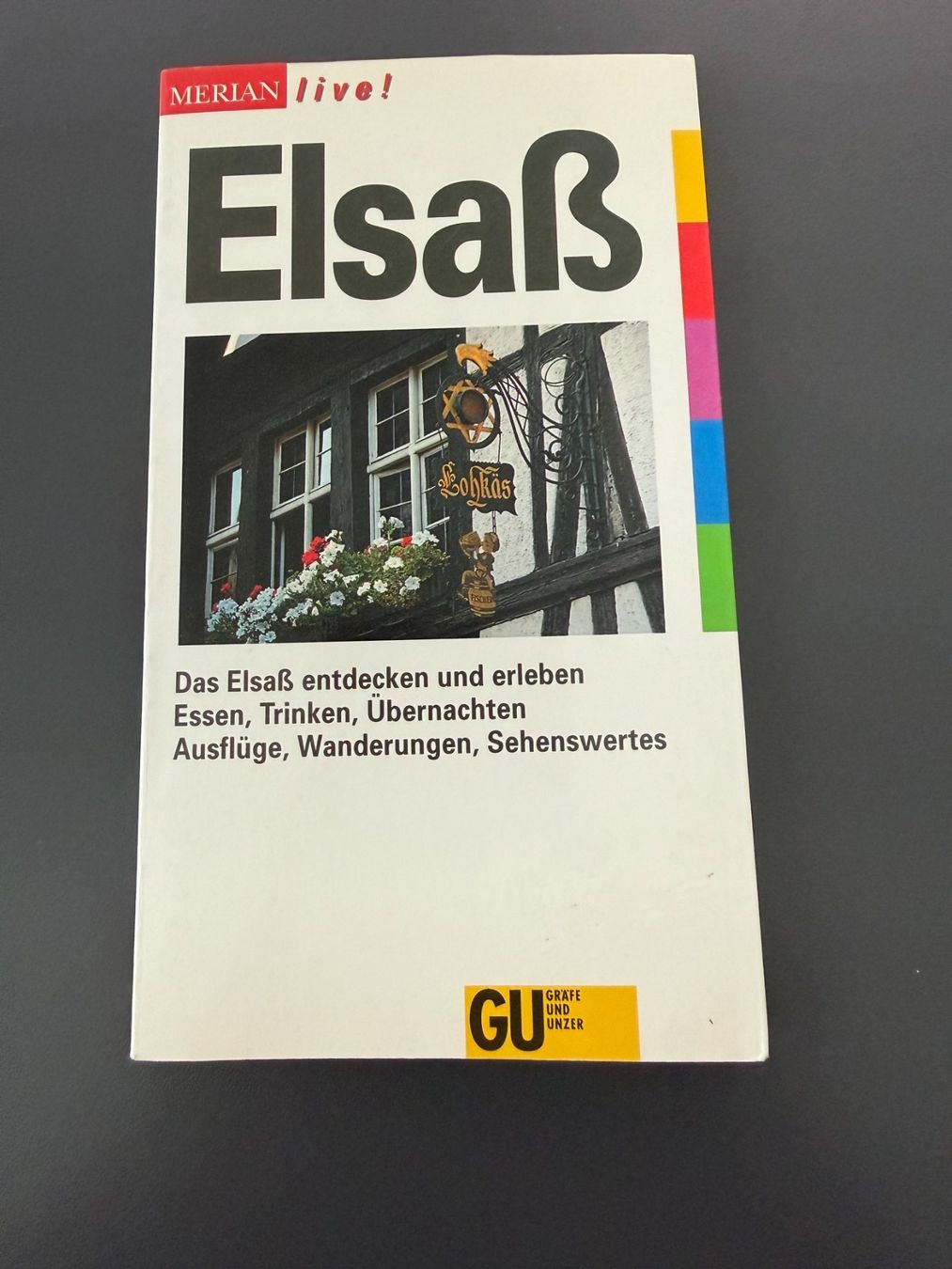 Libri: Reiseführer Elsass - Merian Live! – Usato da Rothenburg venduto da Patri00