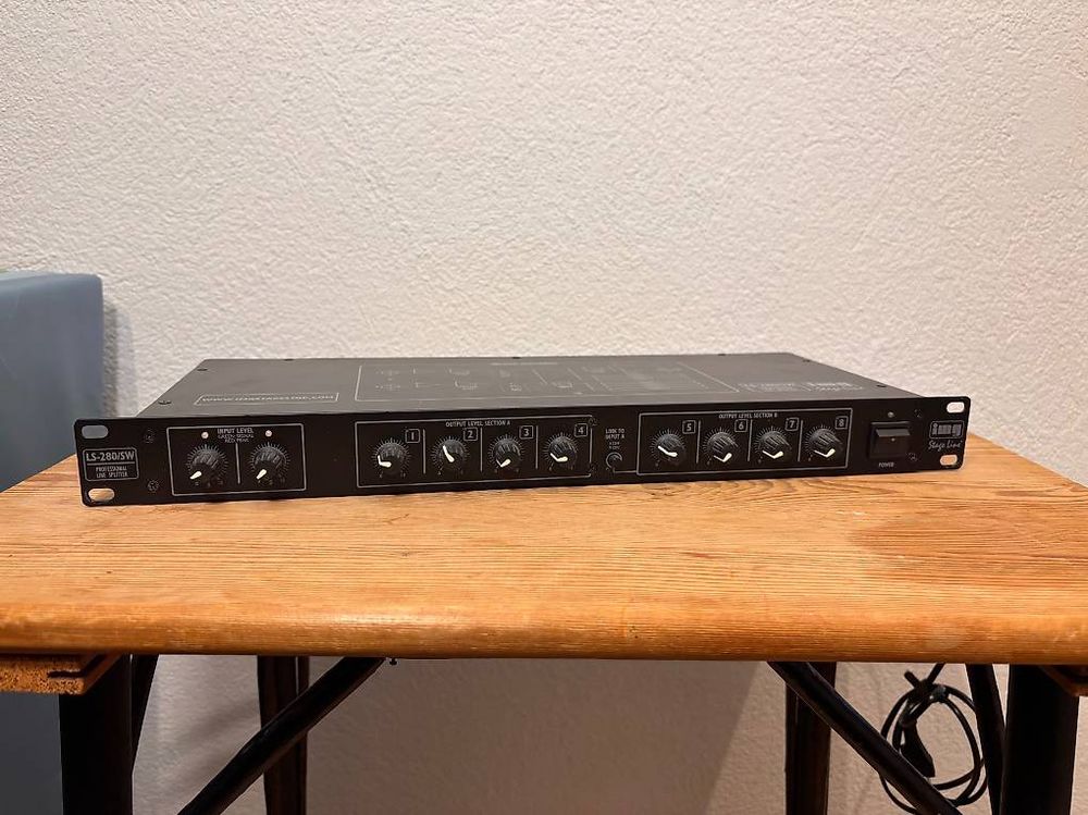 8-Kanal Line Splitter, Live/Studio (Gebraucht) in Lausen für CHF 50 ...