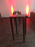 Wenge Elegance Design-Stehtisch/ Hochtisch_Holz