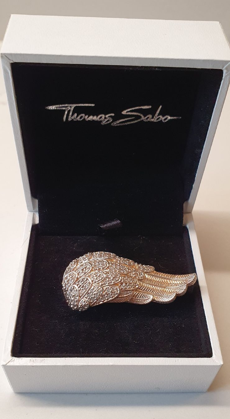 Thomas Sabo Anelli: Thomas Sabo Ring Flügel, Grösse 54 – Usato da Pagig venduto da Spring14 2