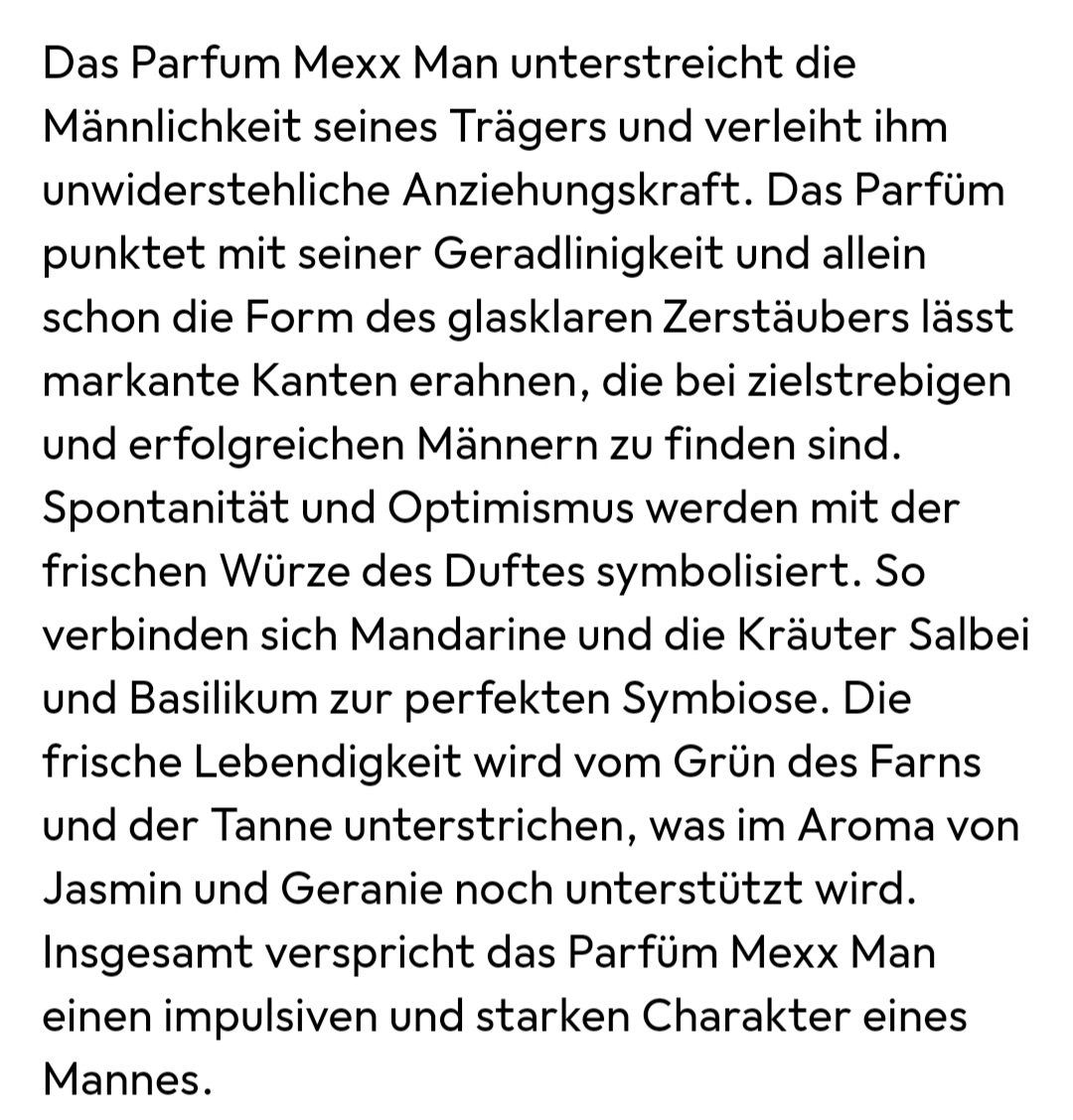 Mexx Profumi & Eau de Toilette: MEXX Set - MEN – Nuovo e nell'imballaggio originale da Zürich venduto da Venecia25 4