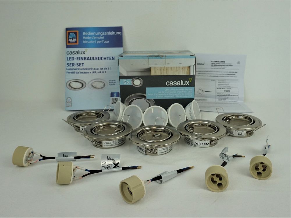Produktbild von Angelrutenleuchte 5er-Set – LED-Bissanzeiger Mit Klingel, Leuchtender Glow-Stick Für Nachtangeln, ABS+Edelstahl
