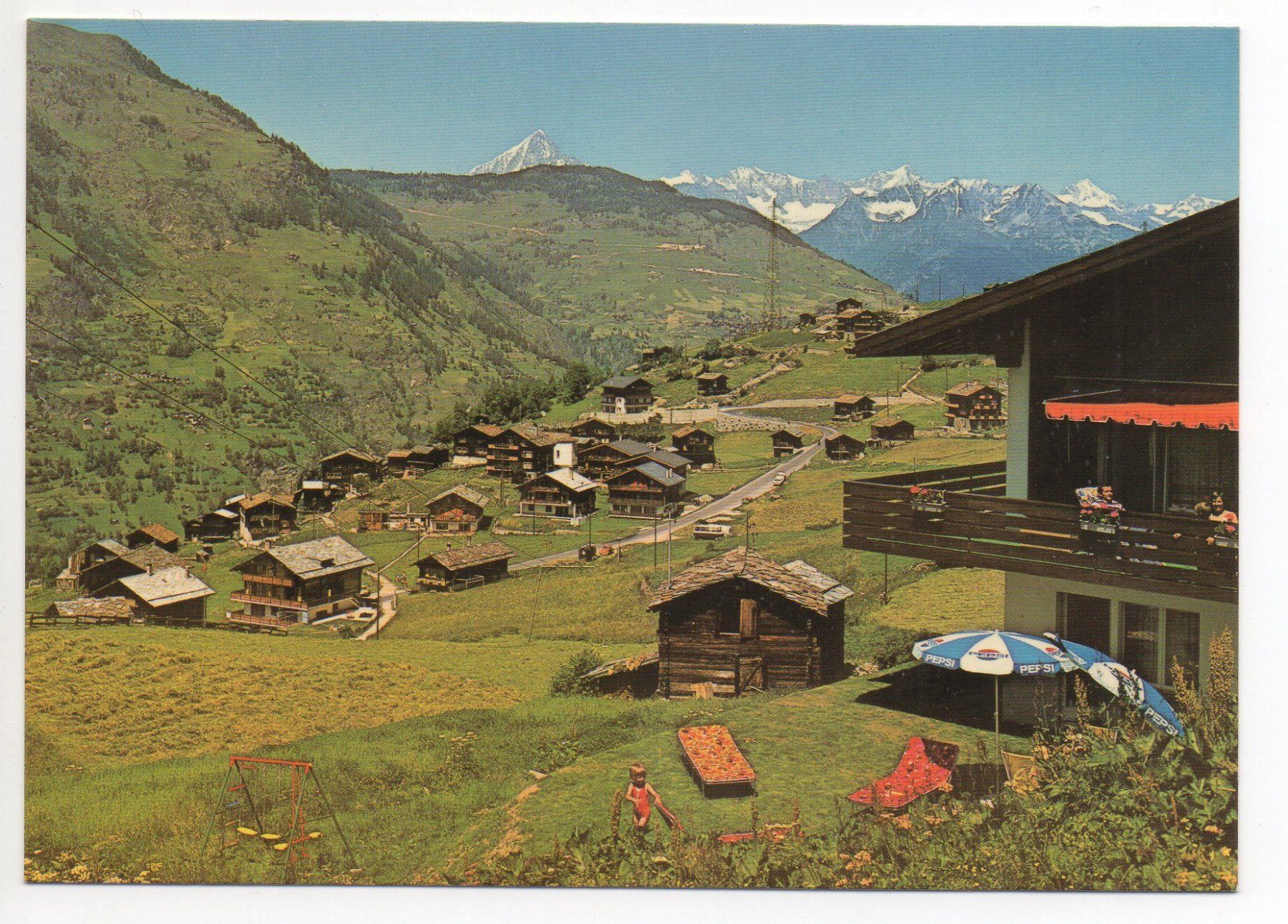 Cartes postales: GRÄCHEN Bine – D'occasion à Jona par philajona