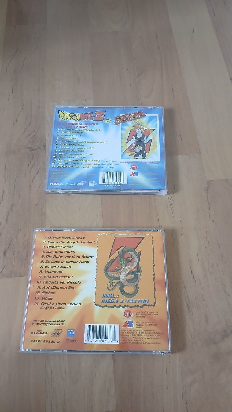 CD: Dragonball Z CD vol 1 und 2 – Usato da Rickenbach LU venduto da mai_cyk6 2
