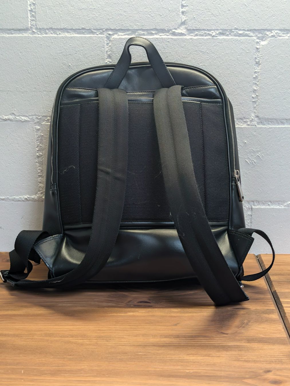 Bally Zaini: Bally DEVION Leder-Rucksack schwarz, 2 Haupt-Fächer – Usato da Uetikon am See venduto da Hobbes23 1